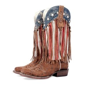 NWT JB Dillon Blazing Star American Cowboy Boots